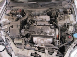 1998 HONDA CIVIC EX SILVER 2DR 1.6L VTEC AT A16324